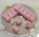 Peony and Blush Suede Wax melt - Luna-Rey Aromas