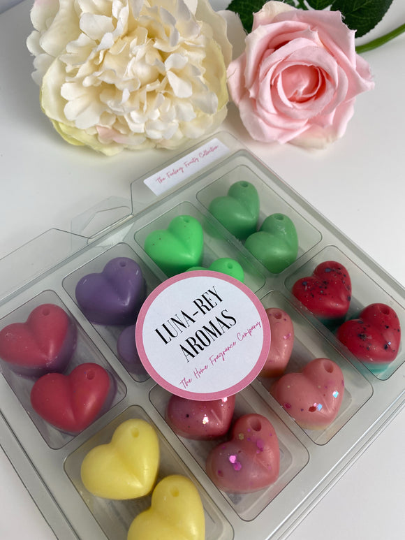 Fruity scented wax melts collection